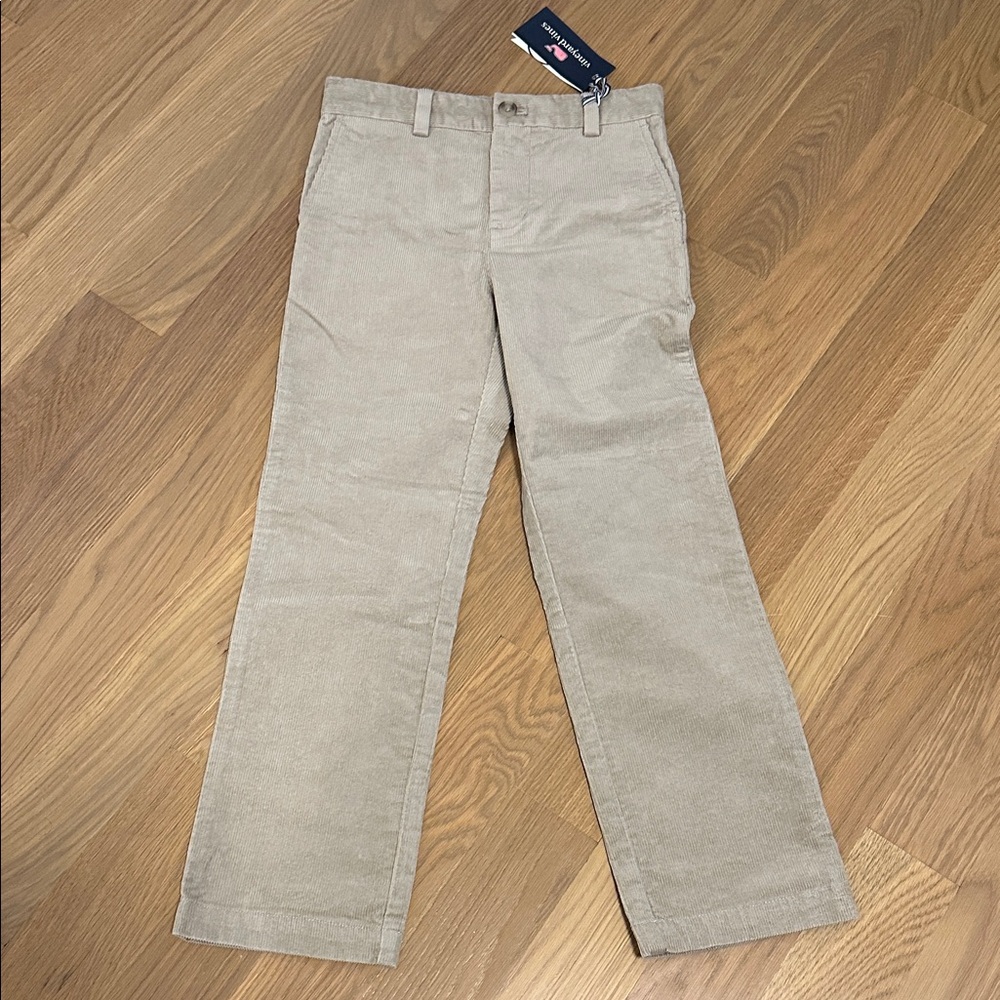 NWT Vineyard Vines Boys Khaki Corduroy